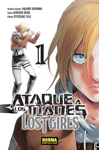 ATAQUE A LOS TITANES LOST GIRLS 01 | 9788467927849 | HAJIME ISAYAMA | Llibres Parcir | Librería Parcir | Librería online de Manresa | Comprar libros en catalán y castellano online