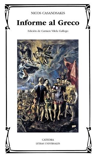 INFORME AL GRECO | 9788437632650 | CASANDSAKIS, NICOS | Llibres Parcir | Llibreria Parcir | Llibreria online de Manresa | Comprar llibres en català i castellà online