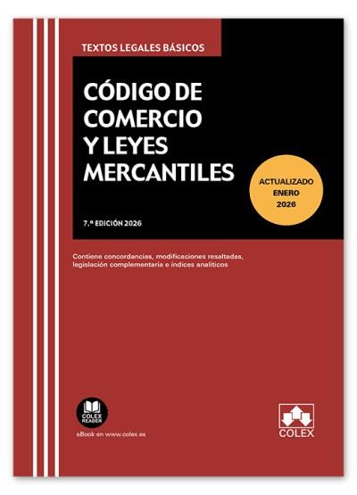 CÓDIGO DE COMERCIO Y LEYES MERCANTILES | 9791370115876 | EDITORIAL COLEX, S.L. | Llibres Parcir | Llibreria Parcir | Llibreria online de Manresa | Comprar llibres en català i castellà online