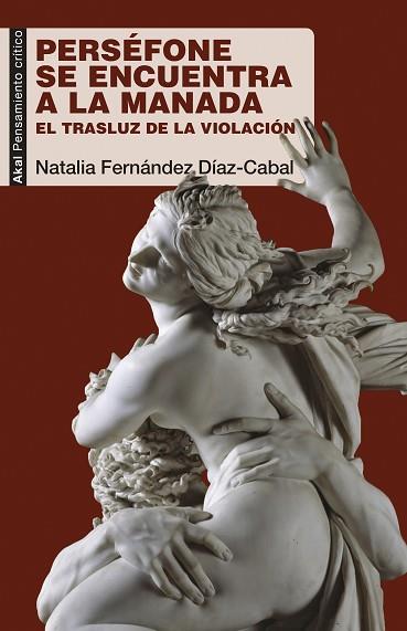 PERSÉFONE SE ENCUENTRA A LA MANADA | 9788446047629 | FERNÁNDEZ DÍAZ-CABAL, NATALIA | Llibres Parcir | Llibreria Parcir | Llibreria online de Manresa | Comprar llibres en català i castellà online