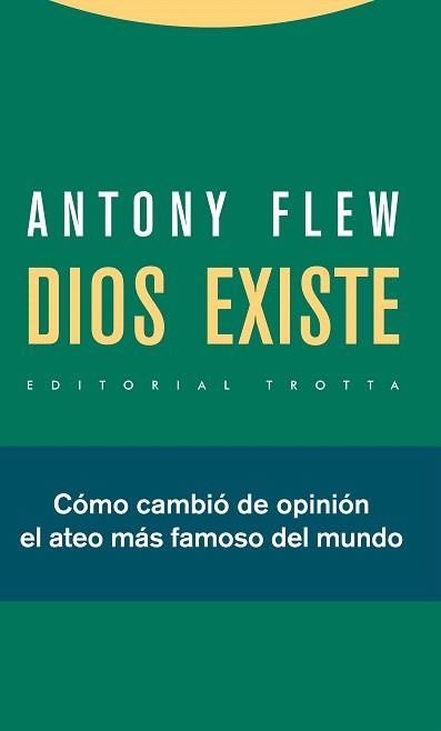 DIOS EXISTE | 9788498793680 | FLEW, ANTONY | Llibres Parcir | Librería Parcir | Librería online de Manresa | Comprar libros en catalán y castellano online