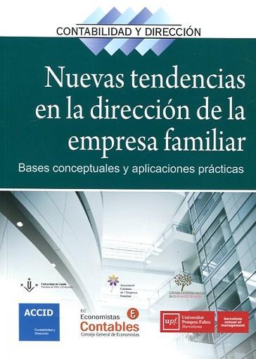 NUEVAS TENDENCIAS EN LA DIRECCIÓN DE LA EMPRESA FAMILIAR | 9788416583508 | AA.VV. | Llibres Parcir | Librería Parcir | Librería online de Manresa | Comprar libros en catalán y castellano online