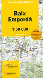 MAPA COMARCAL DE CATALUNYA 1:50 000. BAIX EMPORDÀ - 10 | 9788439399612 | Llibres Parcir | Librería Parcir | Librería online de Manresa | Comprar libros en catalán y castellano online