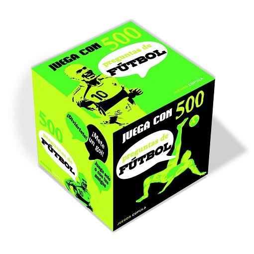 JUEGA CON 500 PREGUNTAS DE FÚTBOL | 9788448009878 | AA. VV. | Llibres Parcir | Llibreria Parcir | Llibreria online de Manresa | Comprar llibres en català i castellà online