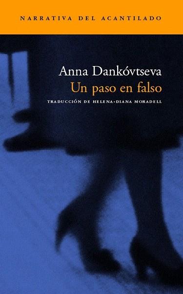 UN PASO EN FALSO | 9788496136229 | DANKOVTSEVA | Llibres Parcir | Librería Parcir | Librería online de Manresa | Comprar libros en catalán y castellano online