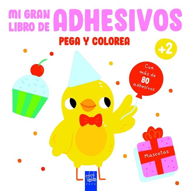 MI GRAN LIBRO DE ADHESIVOS PEGA Y COLOREA. MASCOTAS | 9788408234609 | YOYO | Llibres Parcir | Llibreria Parcir | Llibreria online de Manresa | Comprar llibres en català i castellà online
