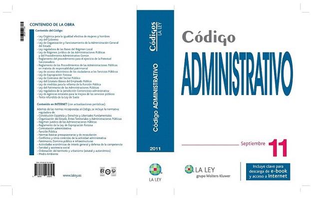 CODIGO ADMINISTRATIVO SEPT 2011 | 9788481269345 | Llibres Parcir | Librería Parcir | Librería online de Manresa | Comprar libros en catalán y castellano online