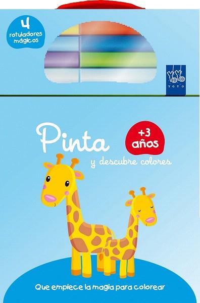 PINTA Y DESCUBRE COLORES +3. JIRAFA | 9788408134718 | YOYO | Llibres Parcir | Librería Parcir | Librería online de Manresa | Comprar libros en catalán y castellano online