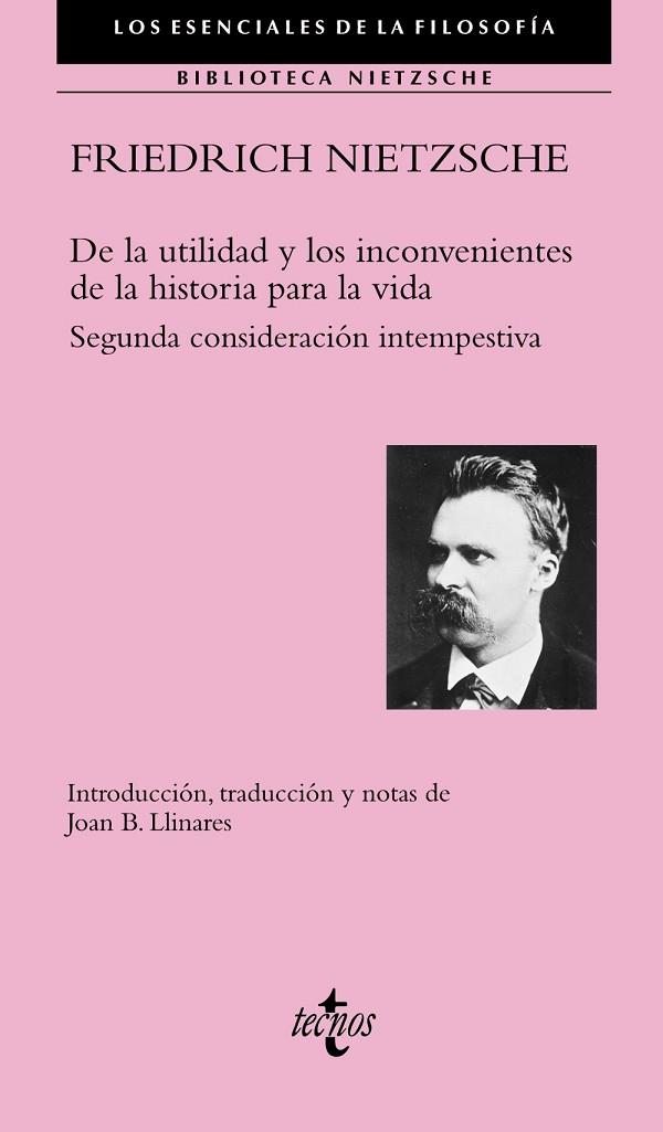 DE LA UTILIDAD Y LOS INCONVENIENTES DE LA HISTORIA PARA LA VIDA | 9788430974122 | NIETZSCHE, FRIEDRICH | Llibres Parcir | Librería Parcir | Librería online de Manresa | Comprar libros en catalán y castellano online