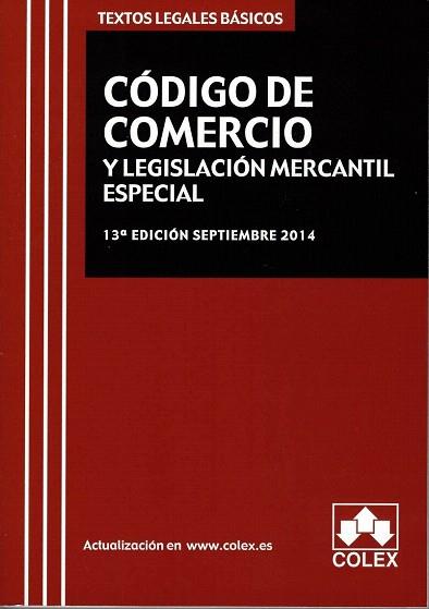 CODIGO DE COMERCIO Y LEGISLACION MERCANTIL ESPECIAL | 9788483424629 | VARIOS AUTORES | Llibres Parcir | Llibreria Parcir | Llibreria online de Manresa | Comprar llibres en català i castellà online