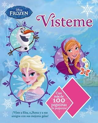 FROZEN. VÍSTEME. CON MAS DE 100 PEGATINAS CON PURPURINA | 9788499517636 | DISNEY | Llibres Parcir | Librería Parcir | Librería online de Manresa | Comprar libros en catalán y castellano online