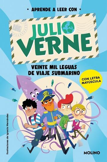 APRENDE A LEER CON JULIO VERNE - VEINTE MIL LEGUAS DE VIAJE SUBMARINO | 9788427240469 | VERNE, JULIO / GREEN, SHIA | Llibres Parcir | Librería Parcir | Librería online de Manresa | Comprar libros en catalán y castellano online