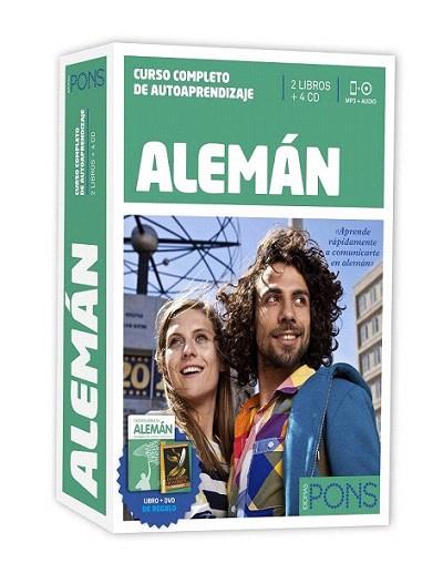 Curso PONS Alemán - 2 libros + 4 CD + DVD + Cazapalabras | 9788484439264 | Varios autores | Llibres Parcir | Librería Parcir | Librería online de Manresa | Comprar libros en catalán y castellano online