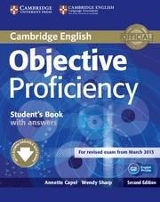 OBJECTIVE PROFICIENCY STUDENT'S BOOK WITH ANSWERS WITH DOWNLOADABLE SOFTWARE 2ND | 9781107646377 | CAPEL, ANNETTE/SHARP, WENDY | Llibres Parcir | Librería Parcir | Librería online de Manresa | Comprar libros en catalán y castellano online