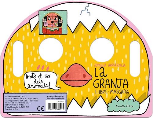 LA GRANJA. LLIBRE-MÀSCARA | 9788413896045 | ARRAZOLA, AMAIA | Llibres Parcir | Librería Parcir | Librería online de Manresa | Comprar libros en catalán y castellano online