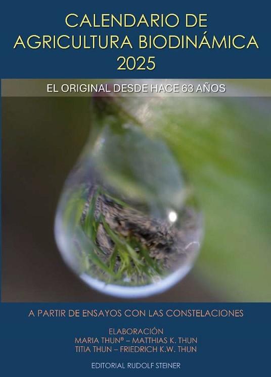 CALENDARIO DE AGRICULTURA BIODINÁMICA 2025 | 9788418919329 | FRIEDRICH K W | Llibres Parcir | Librería Parcir | Librería online de Manresa | Comprar libros en catalán y castellano online