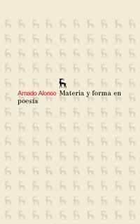 MATERIAY FORMA EN POESIA | 9788424921040 | AMADO ALONSO | Llibres Parcir | Librería Parcir | Librería online de Manresa | Comprar libros en catalán y castellano online