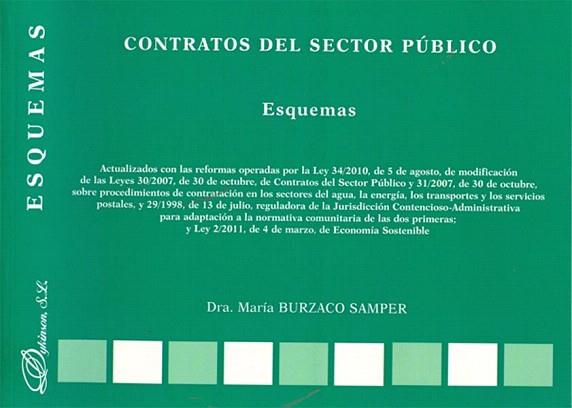 CONTRATOS DEL SECTOR PUBLICO esquemas | 9788499822037 | DRA MARIA BURZACO SAMPER | Llibres Parcir | Librería Parcir | Librería online de Manresa | Comprar libros en catalán y castellano online