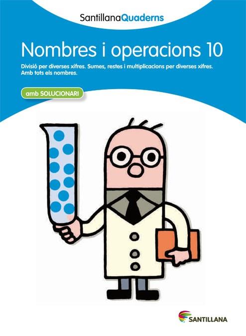 NOMBRES I OPERACIONS 10 AMB SOLUCIONARI SANTILLANA QUADERNS | 9788468013916 | Llibres Parcir | Llibreria Parcir | Llibreria online de Manresa | Comprar llibres en català i castellà online