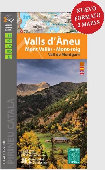 VALLS D?ÀNEU (2 MAPES 1:25.000 + CARPETA DESPLEGABLE) | 9788480908863 | Llibres Parcir | Librería Parcir | Librería online de Manresa | Comprar libros en catalán y castellano online
