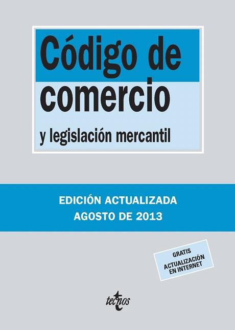 CÓDIGO DE COMERCIO | 9788430959983 | EDITORIAL TECNOS | Llibres Parcir | Librería Parcir | Librería online de Manresa | Comprar libros en catalán y castellano online