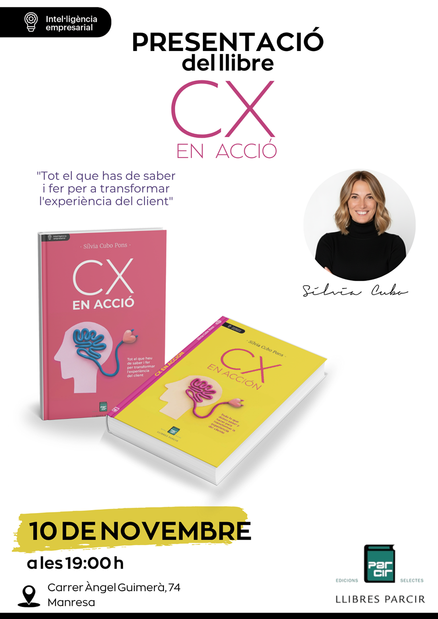 Presentació "CX en acció", de Sílvia Cubo - Llibres Parcir | Llibreria Parcir | Llibreria online de Manresa | Comprar llibres en català i castellà online
