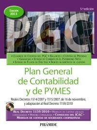 PLAN GENERAL CONTABILIDAD Y DE PYMES 2011 | 9788436824575 | RD 1159/2010 | Llibres Parcir | Librería Parcir | Librería online de Manresa | Comprar libros en catalán y castellano online