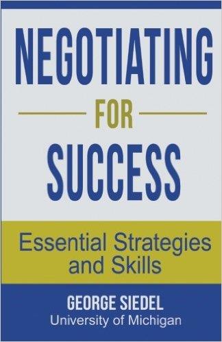 NEGOTIATION FOR SUCCESS | 9780990367192 | SIEDEL, GEORGE | Llibres Parcir | Llibreria Parcir | Llibreria online de Manresa | Comprar llibres en català i castellà online
