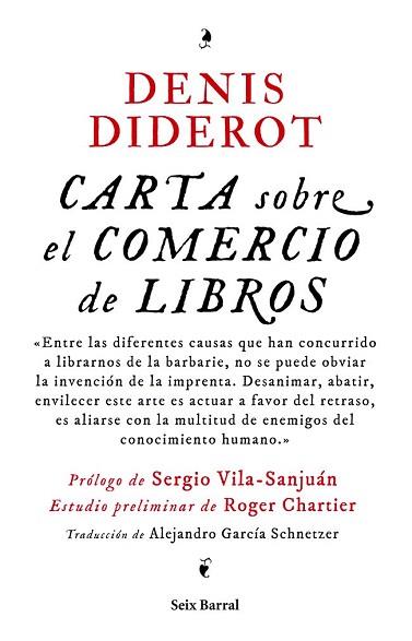 CARTA SOBRE EL COMERCIO DE LIBROS | 9788432214820 | DENIS DIDEROT | Llibres Parcir | Llibreria Parcir | Llibreria online de Manresa | Comprar llibres en català i castellà online