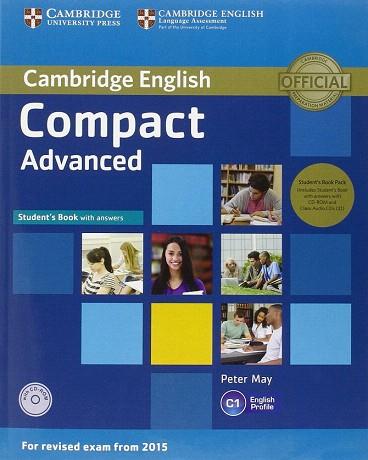 COMPACT ADVANCED SELF STUDY PACK (SB WITH ANSWERS + CD-ROM + CLASS CDS) | 9781107418196 | MAY, PETER | Llibres Parcir | Llibreria Parcir | Llibreria online de Manresa | Comprar llibres en català i castellà online