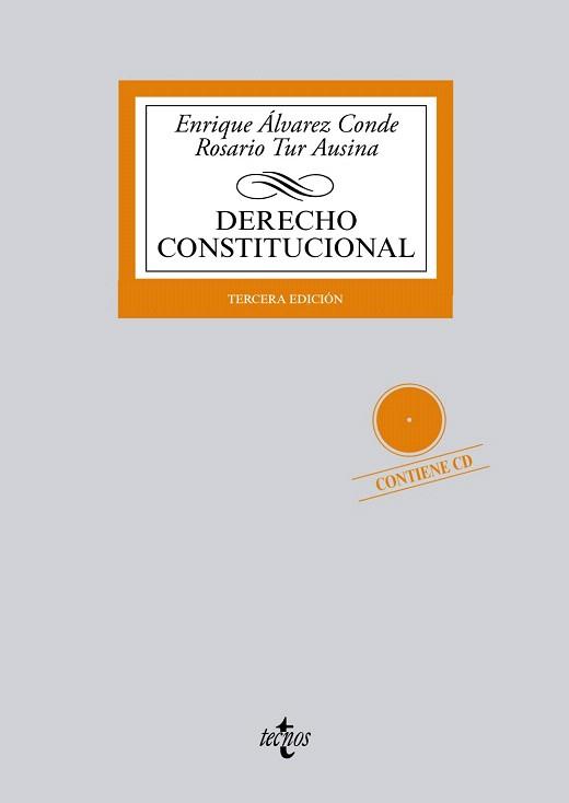 DERECHO CONSTITUCIONAL | 9788430959310 | ÁLVAREZ CONDE, ENRIQUE/TUR AUSINA, ROSARIO | Llibres Parcir | Librería Parcir | Librería online de Manresa | Comprar libros en catalán y castellano online