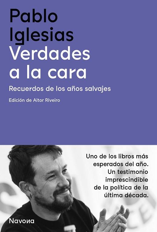 VERDADES A LA CARA | 9788419179159 | IGLESIAS, PABLO | Llibres Parcir | Librería Parcir | Librería online de Manresa | Comprar libros en catalán y castellano online