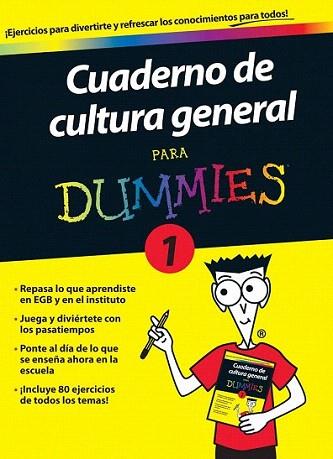 CUAD CULTURA GRAL DUMMIES 1 | 9788432900686 | AA. VV. | Llibres Parcir | Llibreria Parcir | Llibreria online de Manresa | Comprar llibres en català i castellà online