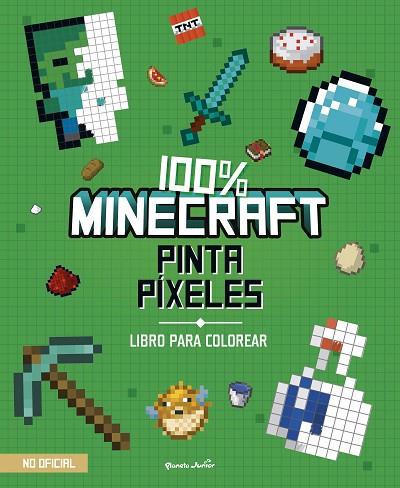 100% MINECRAFT. PINTA PÍXELES | 9788408271970 | AA. VV. | Llibres Parcir | Llibreria Parcir | Llibreria online de Manresa | Comprar llibres en català i castellà online