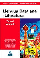 VOL 2 LLENGUA CATALANA LITERATURA TEMARI | 9788466581738 | Llibres Parcir | Librería Parcir | Librería online de Manresa | Comprar libros en catalán y castellano online