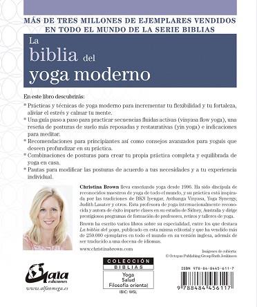 LA BIBLIA DEL YOGA MODERNO | 9788484456117 | BROWN, CHRISTINA | Llibres Parcir | Llibreria Parcir | Llibreria online de Manresa | Comprar llibres en català i castellà online