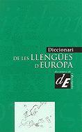 DICCIONARI DE LES LLENGUES D'EURPA | 9788441209008 | Llibres Parcir | Llibreria Parcir | Llibreria online de Manresa | Comprar llibres en català i castellà online