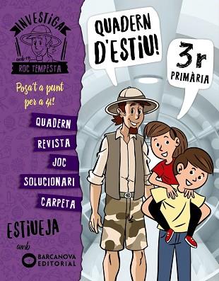 INVESTIGA AMB EN ROC TEMPESTA. QUADERN D'ESTIU 3R | 9788448944841 | MURILLO, NÚRIA/CERDÀ, XIMO | Llibres Parcir | Llibreria Parcir | Llibreria online de Manresa | Comprar llibres en català i castellà online
