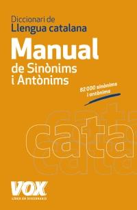 Diccionari Manual de Sinònims i Antònims de la Llengua Catalana | 9788499740454 | Llibres Parcir | Llibreria Parcir | Llibreria online de Manresa | Comprar llibres en català i castellà online