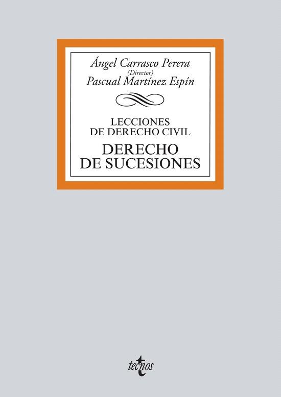 DERECHO DE SUCESIONES | 9788430961368 | MARTÍNEZ ESPÍN, PASCUAL | Llibres Parcir | Llibreria Parcir | Llibreria online de Manresa | Comprar llibres en català i castellà online