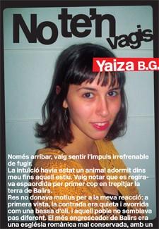 NO TE'N VAGIS | 9788424646196 | B.G., YAIZA | Llibres Parcir | Llibreria Parcir | Llibreria online de Manresa | Comprar llibres en català i castellà online