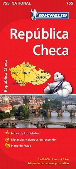 MAPA 755 REPUBLCIA CHECA | 9782067172975 | Varios autores | Llibres Parcir | Llibreria Parcir | Llibreria online de Manresa | Comprar llibres en català i castellà online