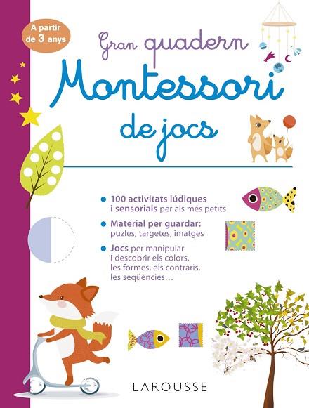 GRAN QUADERN MONTESSORI DE JOCS | 9788418473241 | ÉDITIONS LAROUSSE | Llibres Parcir | Llibreria Parcir | Llibreria online de Manresa | Comprar llibres en català i castellà online