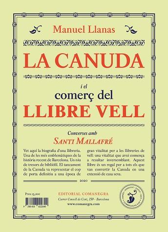 LA CANUDA I EL COMERÇ DEL LLIBRE VELL | 9788418022401 | LLANAS PONT, MANUEL | Llibres Parcir | Librería Parcir | Librería online de Manresa | Comprar libros en catalán y castellano online