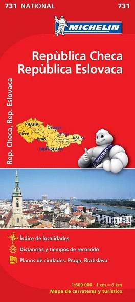 Mapa 731 REPUBLICA CHECA REPUB ESLOVACA | 9782067171831 | Varios autores | Llibres Parcir | Llibreria Parcir | Llibreria online de Manresa | Comprar llibres en català i castellà online