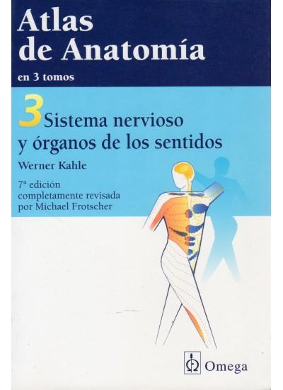 ATLAS DE ANATOMIA VOL 3 SISTEMA NERVIOSO Y ORGANOS DE LOS S | 9788428211956 | WERNER KAHLE SISTEMA NERVIOSO Y ORGANOS DE LOS SENTIDOS | Llibres Parcir | Librería Parcir | Librería online de Manresa | Comprar libros en catalán y castellano online