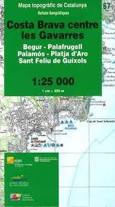 67 COSTA BRAVA CENTRE LES GAVARRES 1:25.000 -ICC | 9788439391616 | Llibres Parcir | Librería Parcir | Librería online de Manresa | Comprar libros en catalán y castellano online