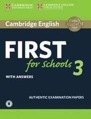 CAMBRIDGE ENGLISH FIRST FOR SCHOOLS 3 STUDENT'S BOOK WITH ANSWERS WITH AUDIO | 9781108380850 | Llibres Parcir | Librería Parcir | Librería online de Manresa | Comprar libros en catalán y castellano online