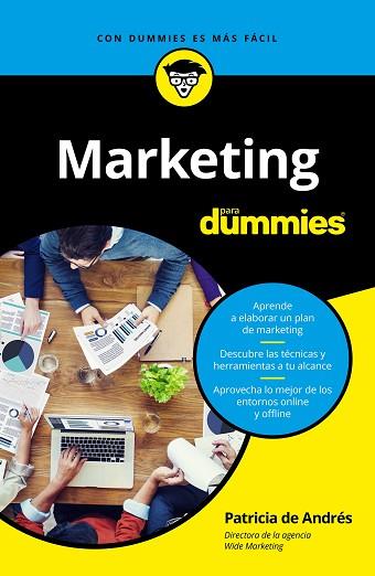 MARKETING PARA DUMMIES | 9788432904967 | ANDRÉS, PATRICIA DE | Llibres Parcir | Librería Parcir | Librería online de Manresa | Comprar libros en catalán y castellano online
