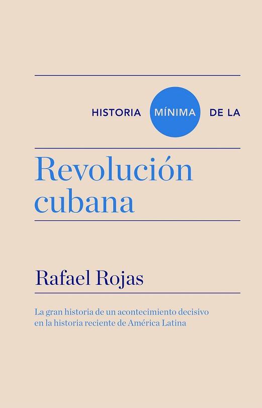 HISTORIA MÍNIMA DE LA REVOLUCIÓN CUBANA | 9788416354054 | ROJAS, RAFAEL | Llibres Parcir | Llibreria Parcir | Llibreria online de Manresa | Comprar llibres en català i castellà online